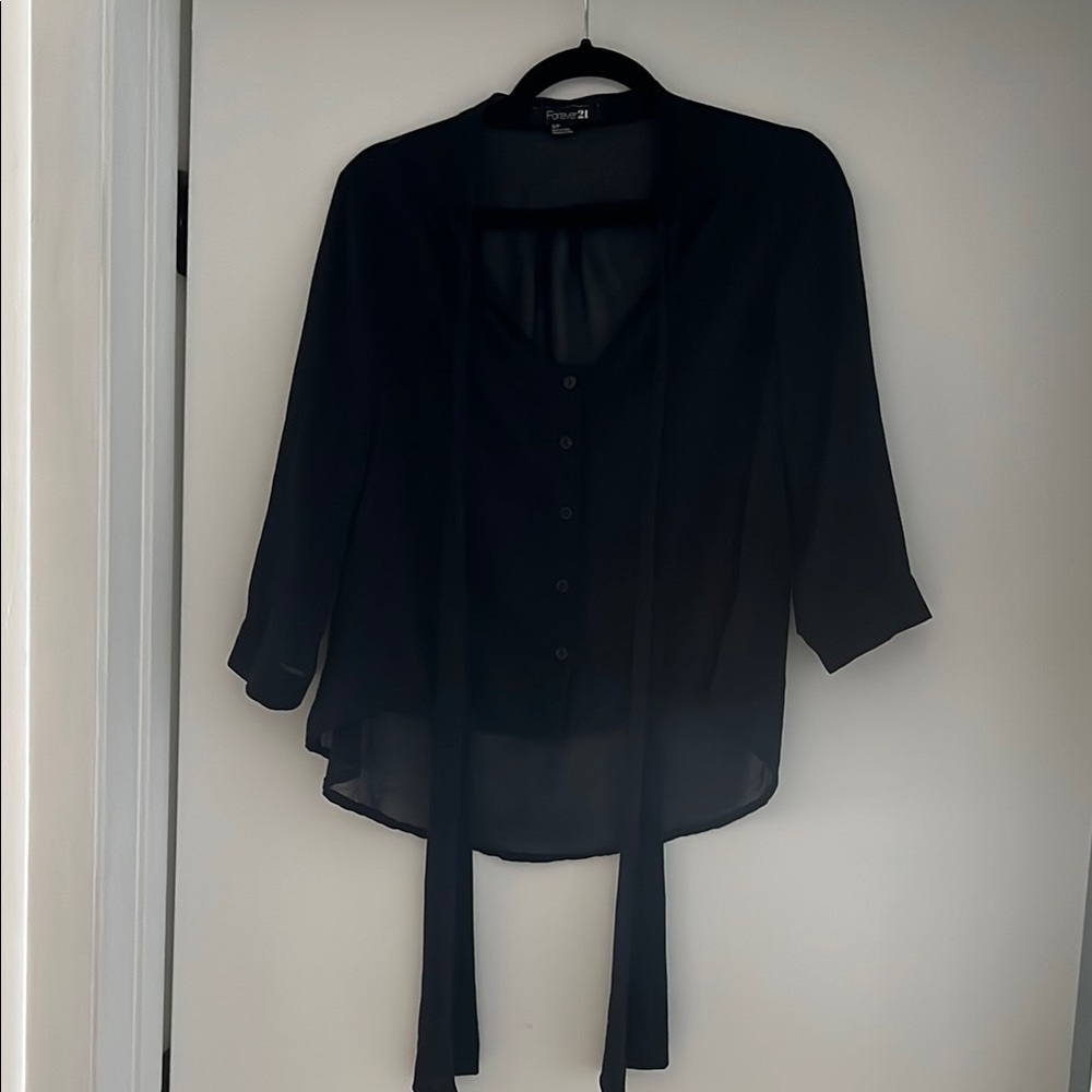 Forever 21 Blue Women's Blouse